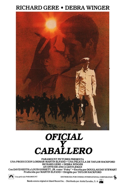 Póster de Oficial y caballero