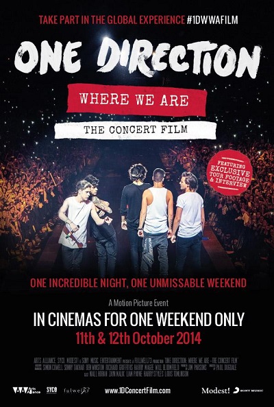 Póster de One Direction: Where we are