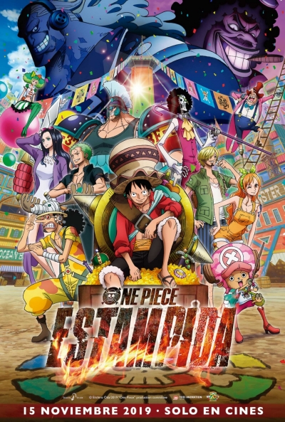 Póster de One Piece: Estampida