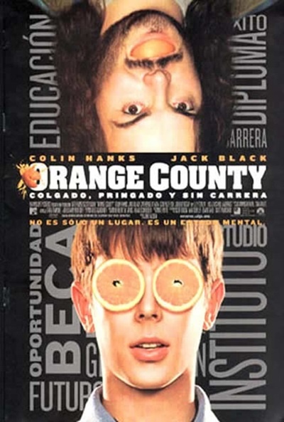 Póster de Orange County (Colgado, pringado y sin carrera)