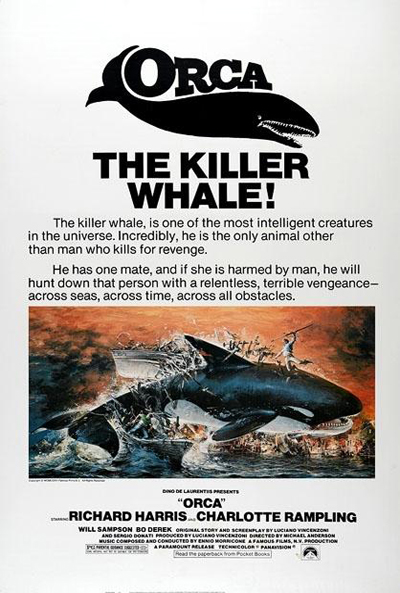 Póster de Orca, la ballena asesina