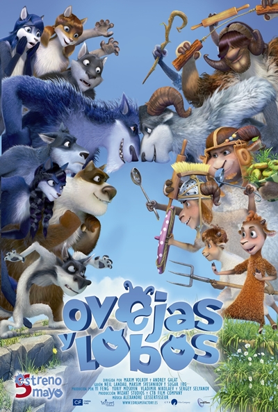 Póster de Ovejas y lobos