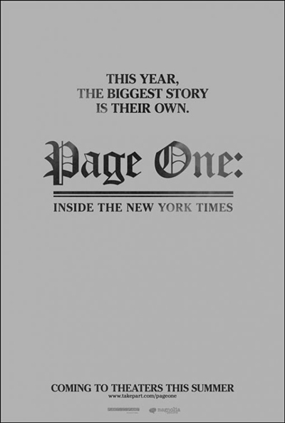 Póster de Page One: A Year Inside the New York Times