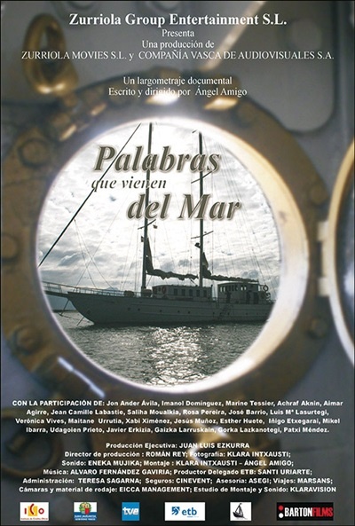 Póster de Palabras que vienen del mar