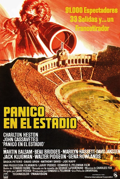 Póster de Pánico en el estadio