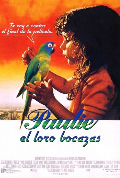 Póster de Paulie, el loro bocazas