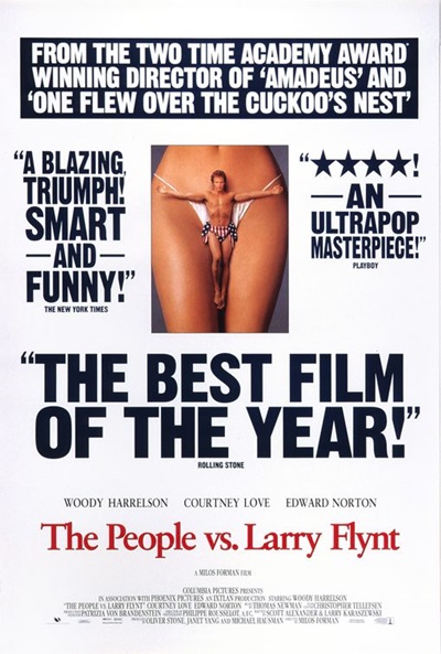 Póster de El escándalo de Larry Flynt