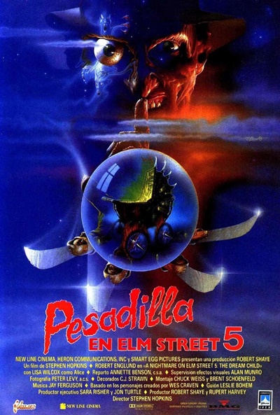 Póster de Pesadilla en Elm Street 5