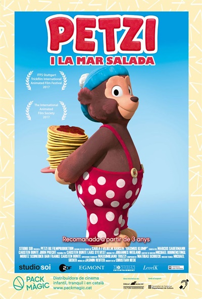 Póster de Petzi y la mar salada