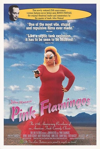 Póster de Pink Flamingos