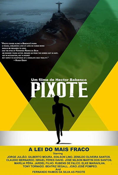 Póster de Pixote, la ley del más débil