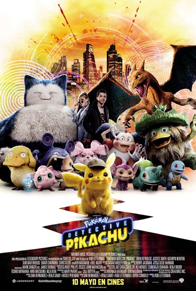 Póster de Pokémon: Detective Pikachu