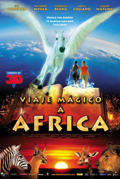 Póster de Viaje mágico a África