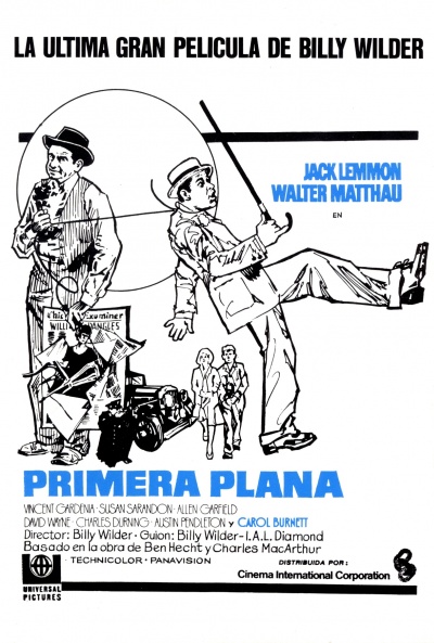 Póster de Primera plana