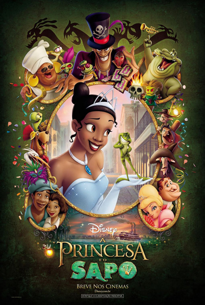 Póster de Tiana y el sapo