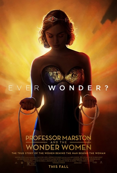 Póster de Wonder Women y el profesor Marston