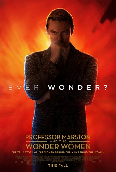 Póster de Wonder Women y el profesor Marston