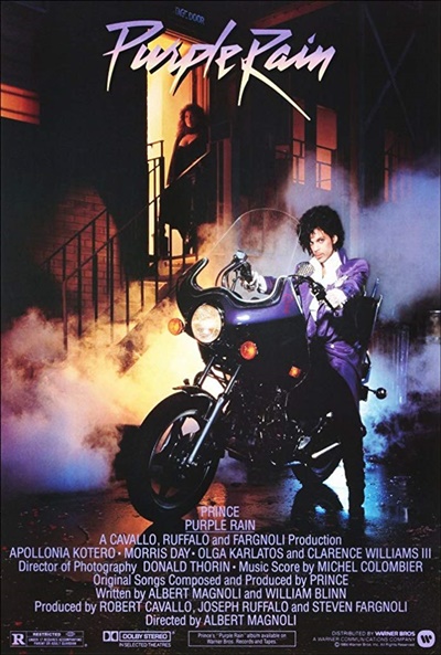 Póster de Purple Rain (Lluvia púrpura)