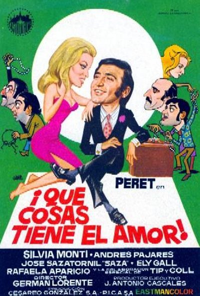 Póster de ¡Qué cosas tiene el amor!