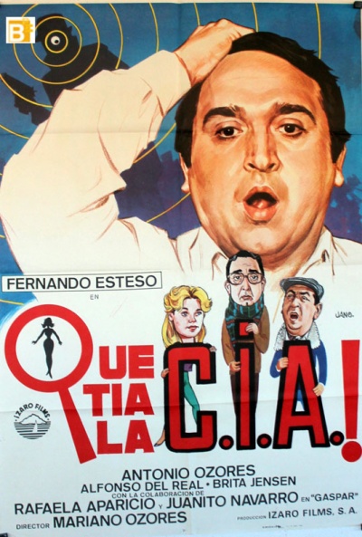 Póster de ¡Qué tía la C.I.A.!