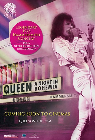 Póster de Queen: A night in bohemia