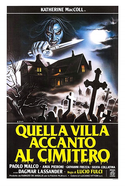 Póster de Aquella casa al lado del cementerio