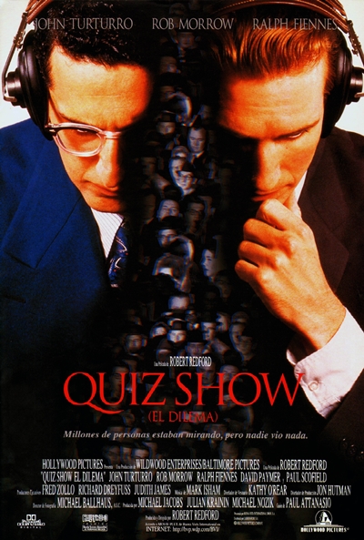 Póster de Quiz Show. El dilema