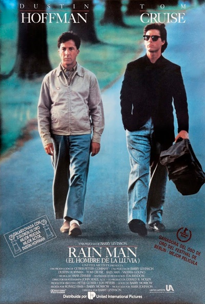 Póster de Rain Man (El hombre de la lluvia)