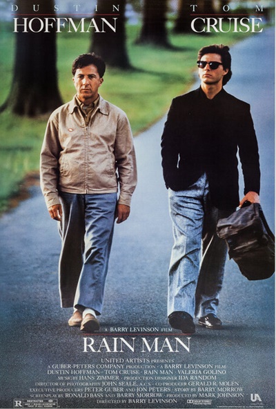 Póster de Rain Man (El hombre de la lluvia)