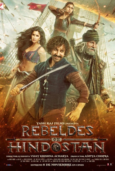 Póster de Rebeldes de Hindostan