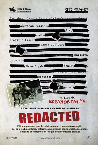 Póster de Redacted