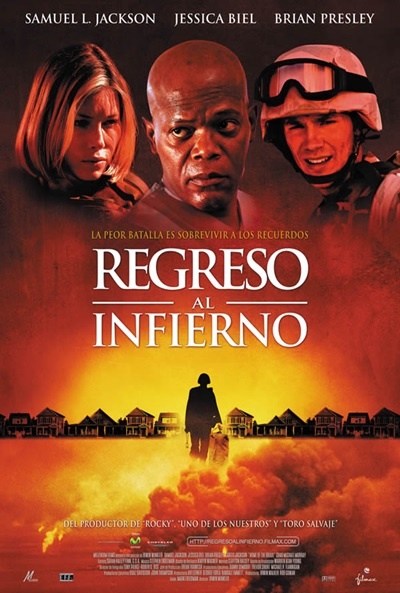 Póster de Regreso al infierno