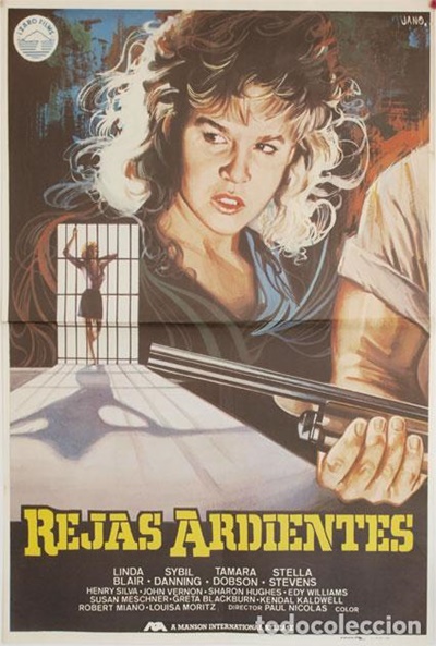 Póster de Rejas ardientes