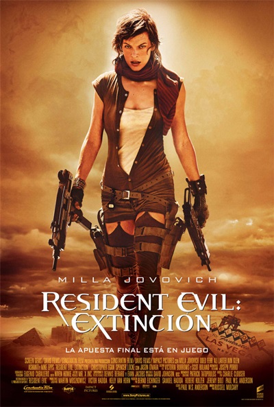 Póster de Resident Evil: Extinción