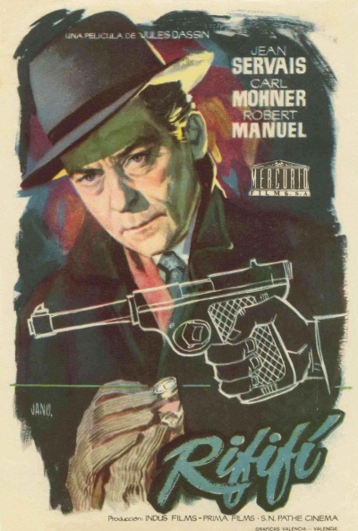 Póster de Rififi