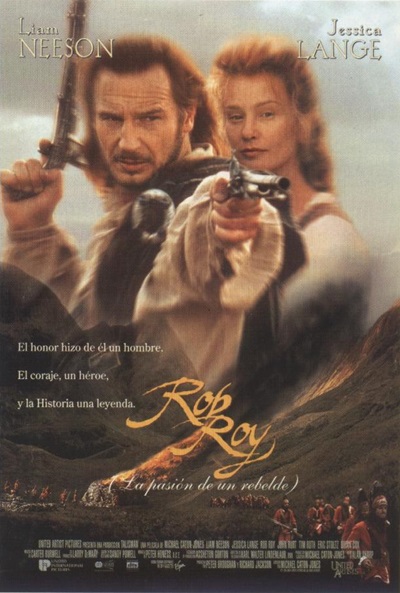 Póster de Rob Roy, la pasión de un rebelde