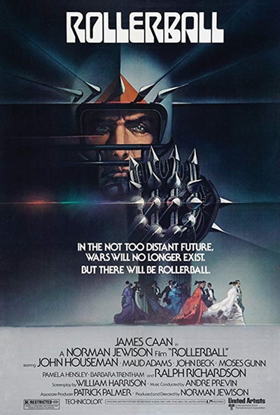 Póster de Rollerball, ¿un futuro próximo?