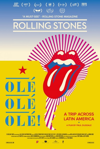 Póster de The Rolling Stones Olé, Olé, Olé!: Un viaje a través de América Latina