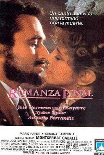 Póster de Romanza final (Gayarre)