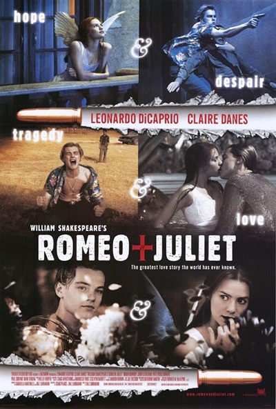 Póster de Romeo + Julieta de William Shakespeare