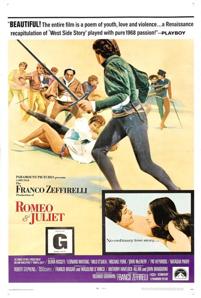 Póster de Romeo y Julieta