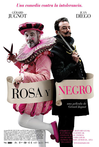 Póster de Rosa y Negro