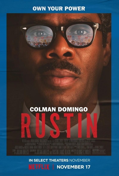 Póster de Rustin