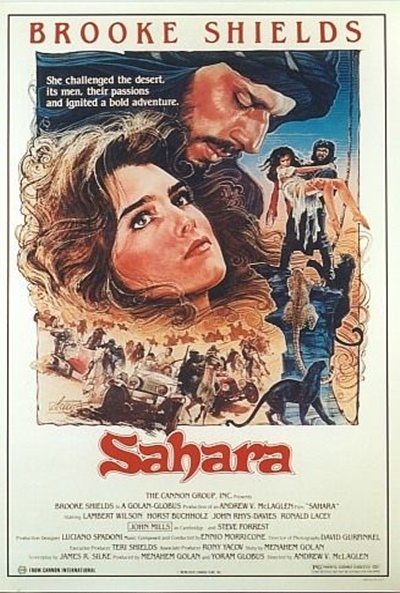 Póster de Aventuras en el Sahara