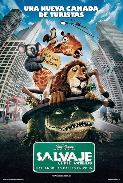 Póster de Salvaje (The Wild)