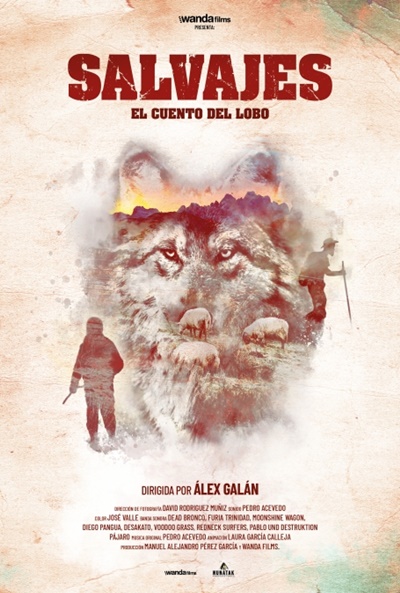 Póster de Salvajes, el cuento del lobo