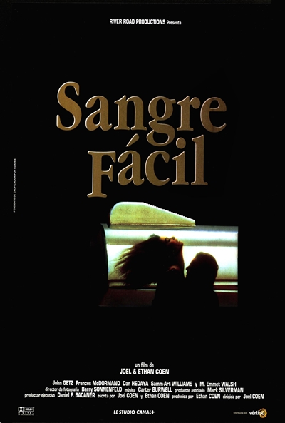 Póster de Sangre fácil