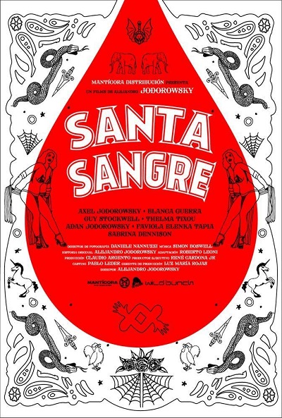 Póster de Santa sangre