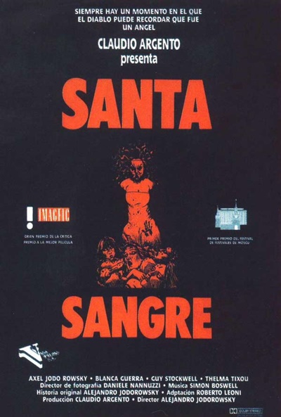 Póster de Santa sangre