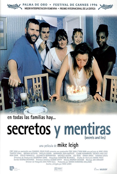 Póster de Secretos y mentiras